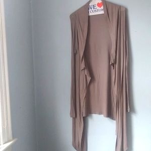 Lightweight Wrap in Taupe M